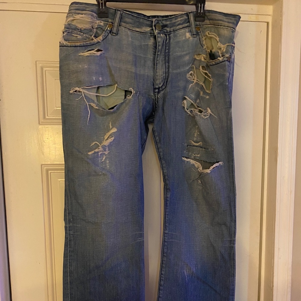 Men’s robin’s jeans